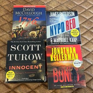 4 Novel Audiobook Set